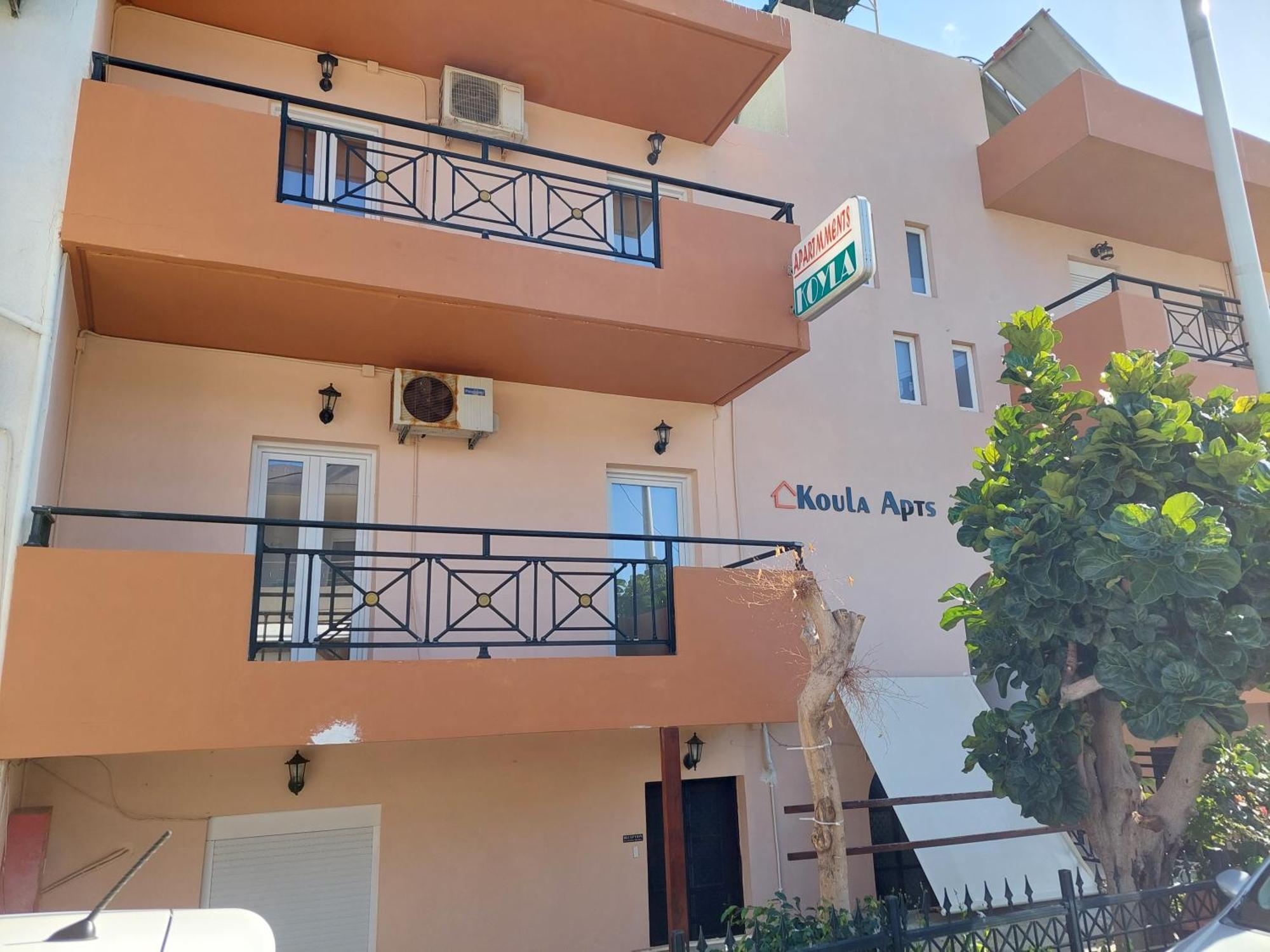 Koula Apartments Stalida エクステリア 写真