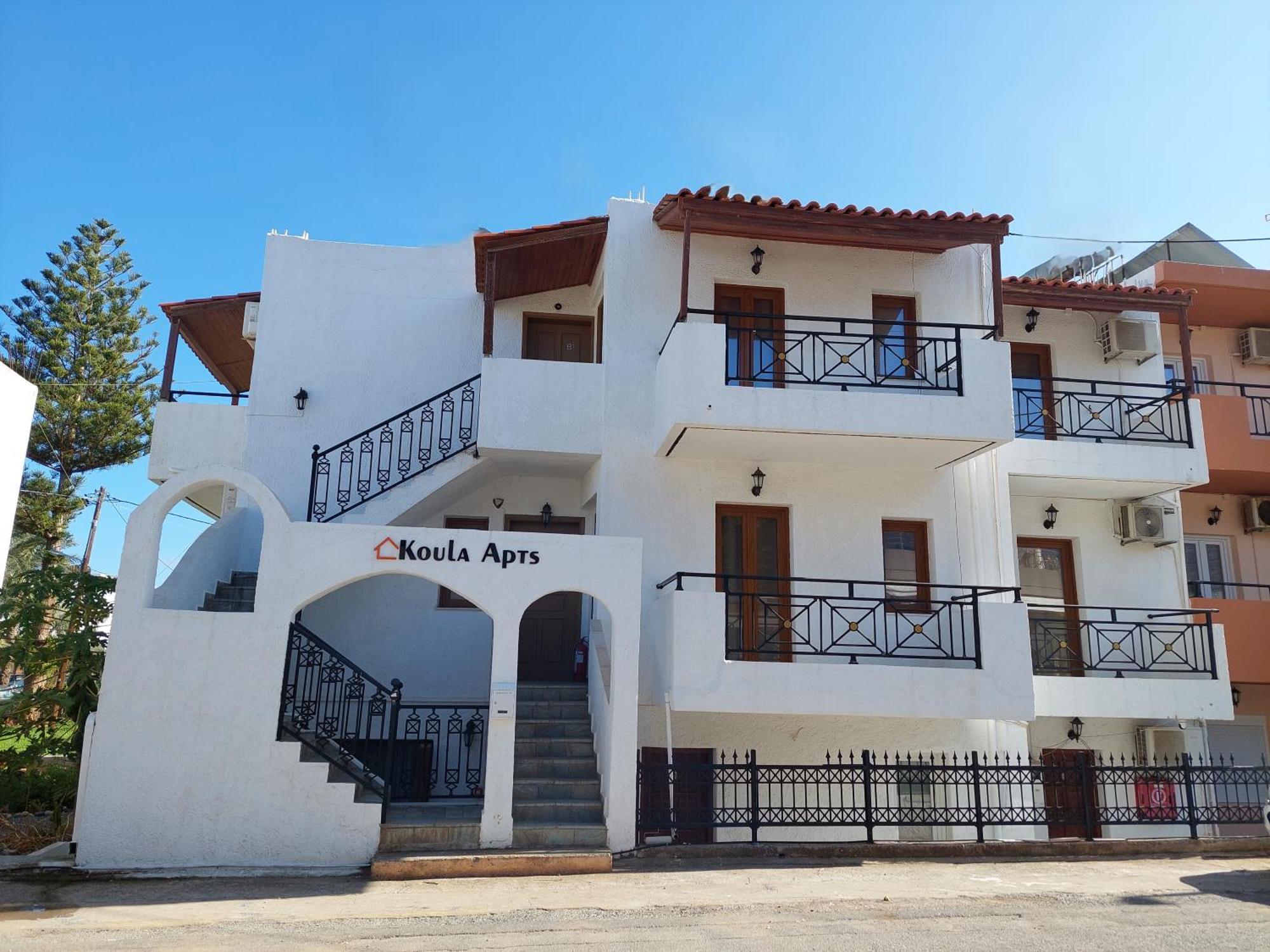 Koula Apartments Stalida エクステリア 写真
